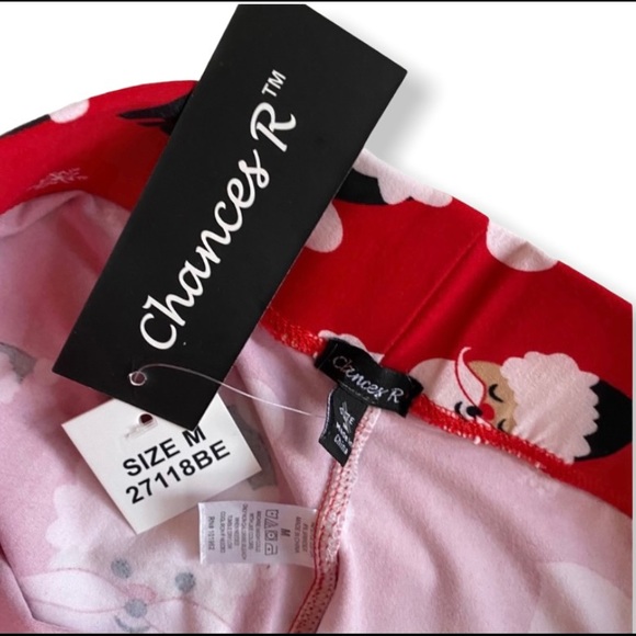 NWOT Santa leggings - Picture 4 of 9